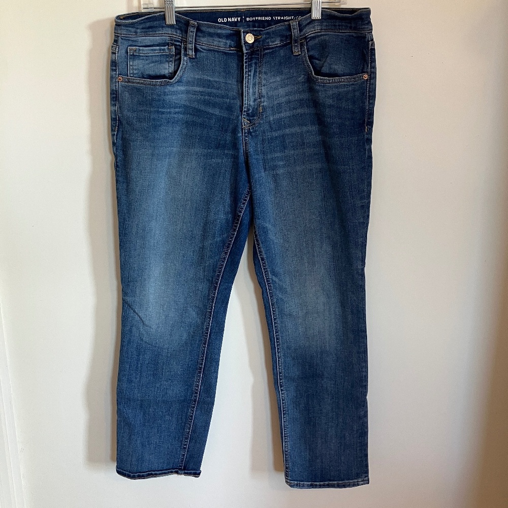 Old Navy Boyfriend Straight Jeans - Size 12 Regular
